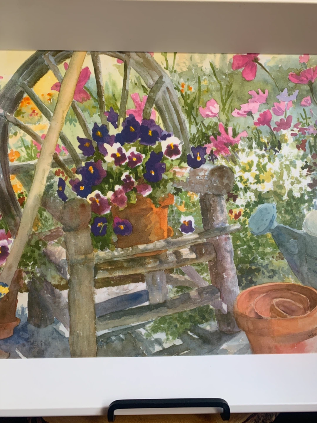 Floral Watercolour Melamine Tray - photo 4