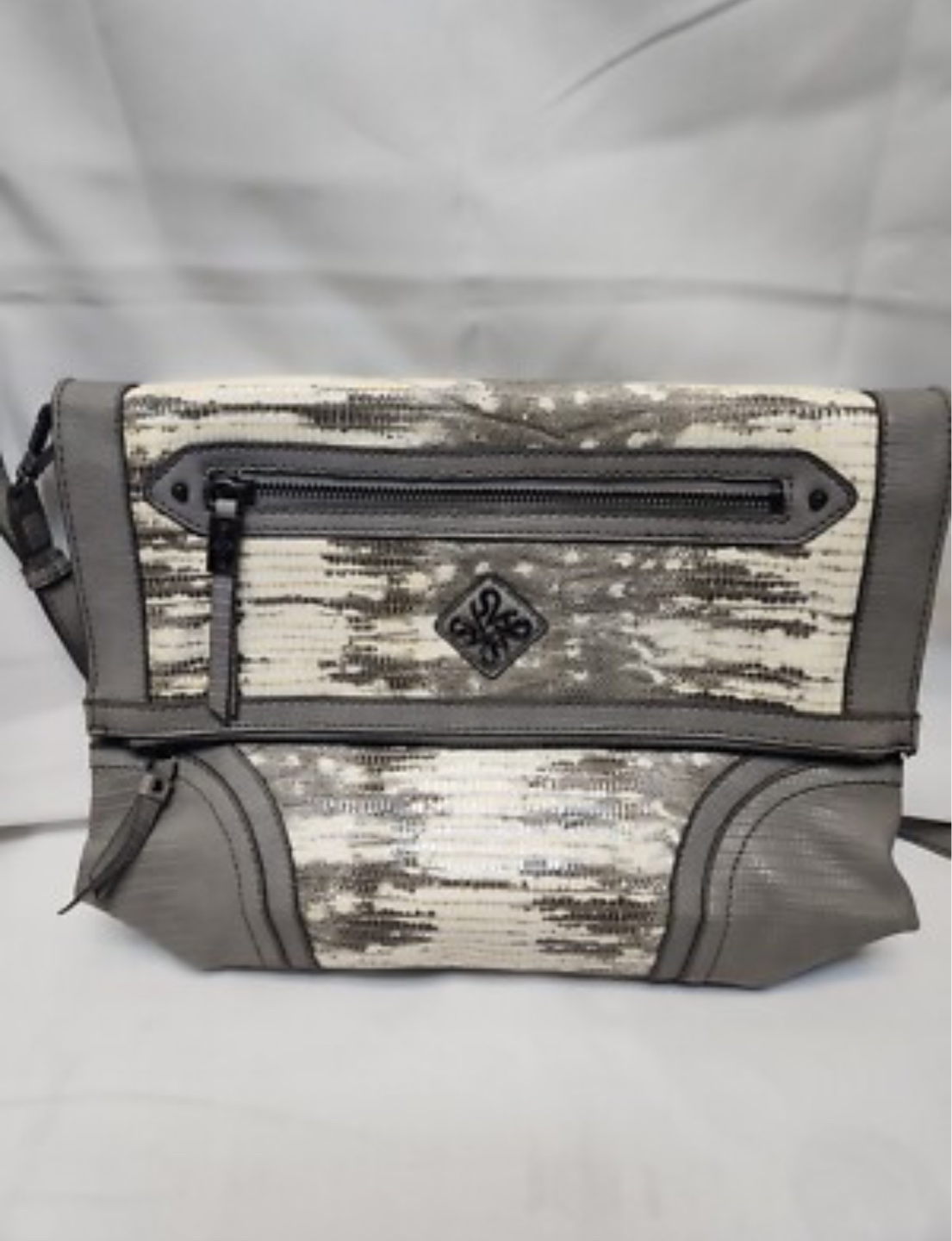 Vera Wang Grey Crossbody Bag