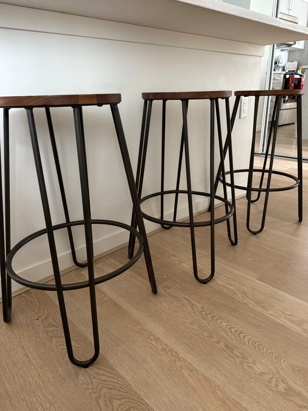 Structube - Set of 3 Bar Stools