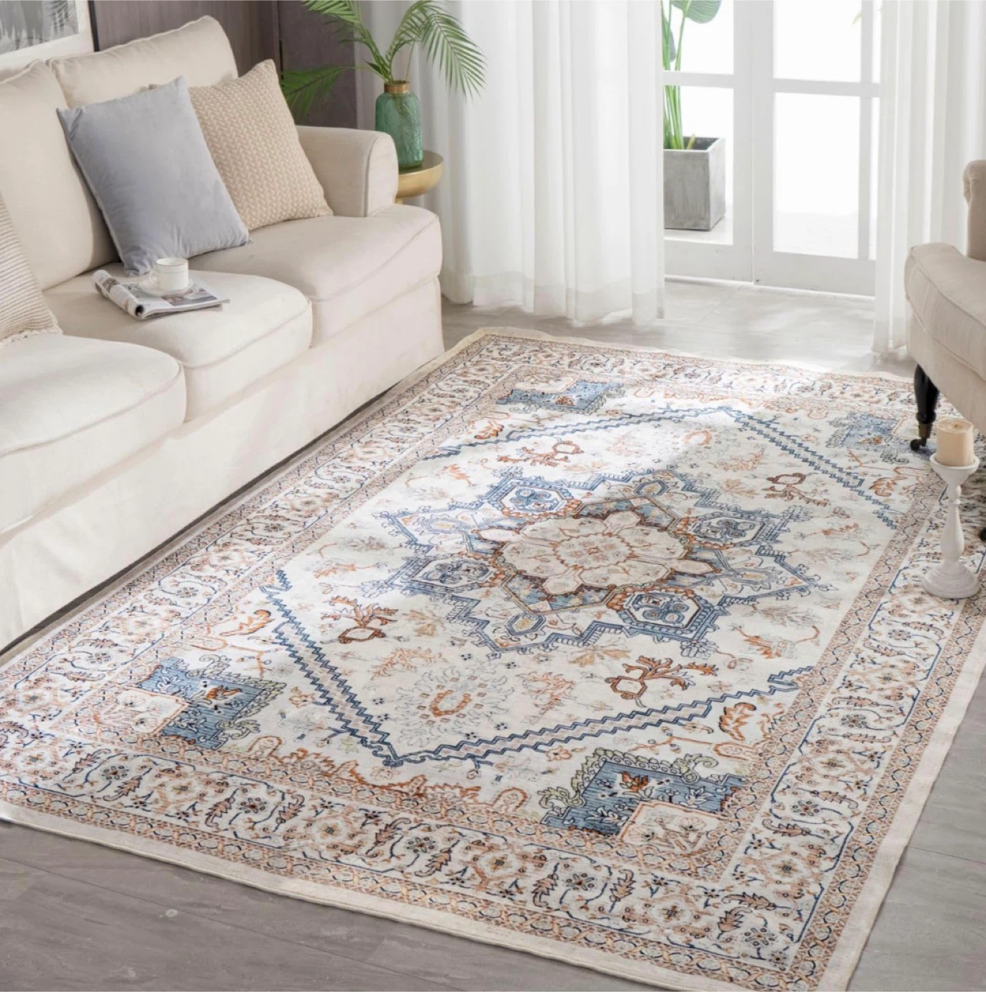10x14 feet Patterned Area Rug - photo 4