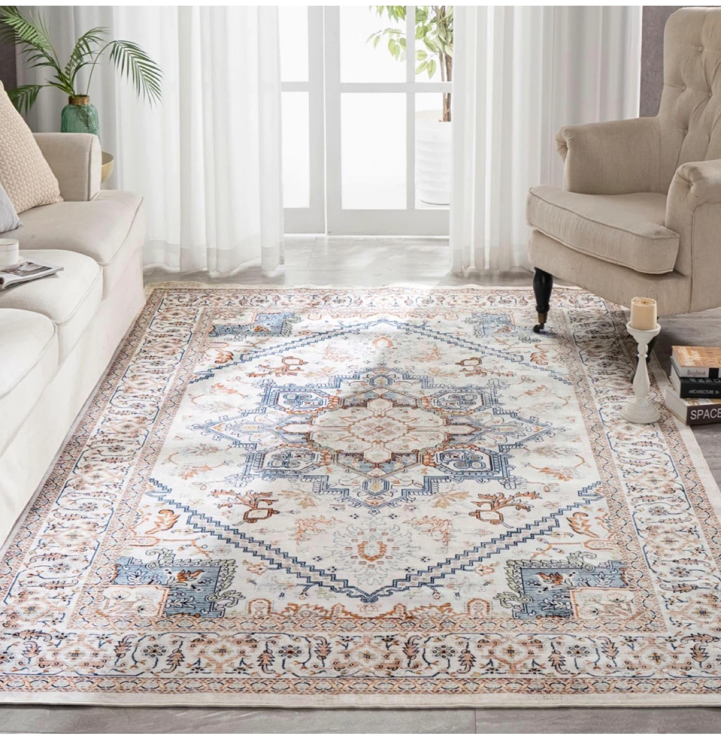 10x14 feet Patterned Area Rug - photo 2