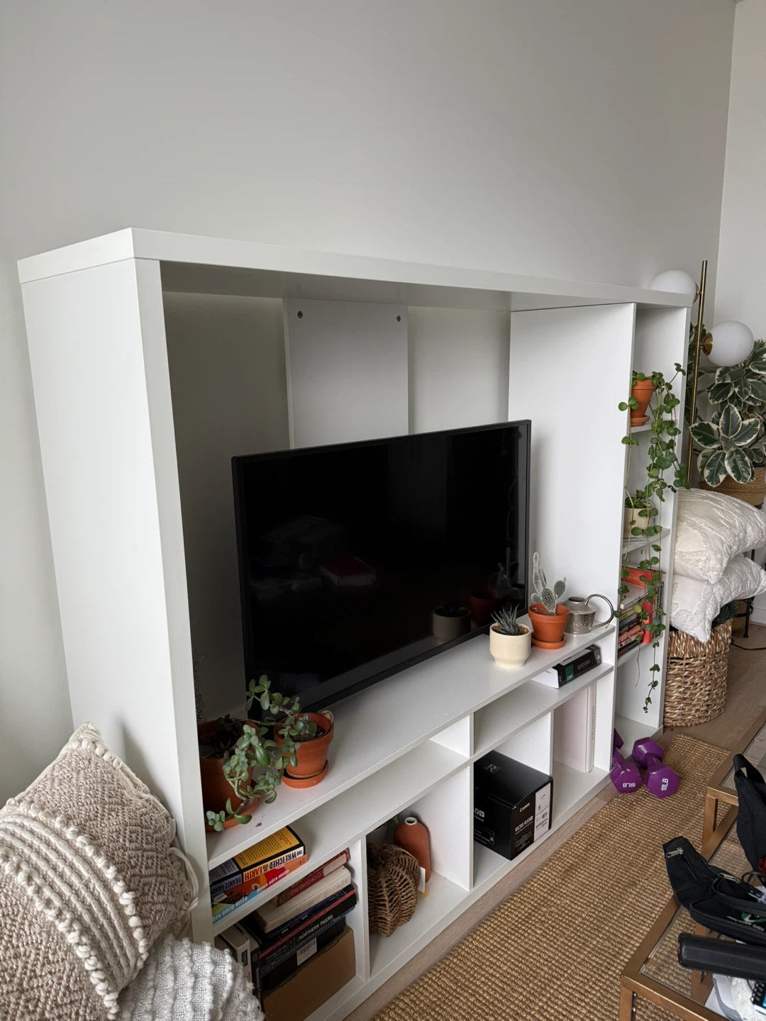 IKEA kallax TV Stand Unit - White