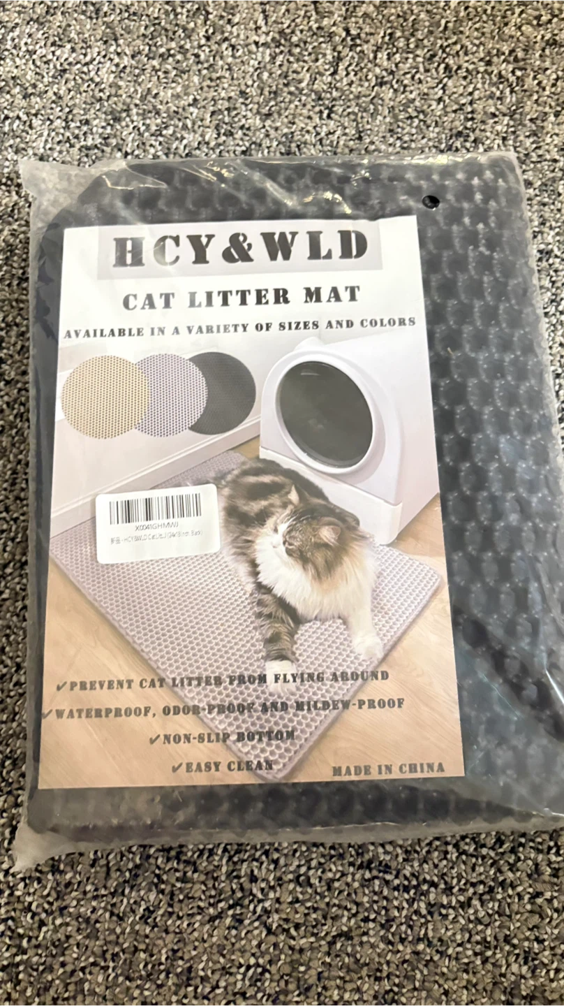 HCY&WLD Cat Litter Mat - New in Package!