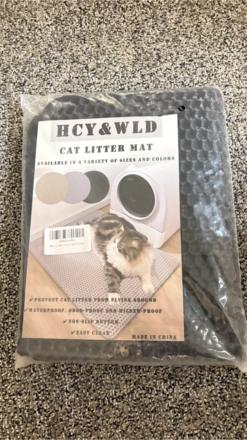 HCY&WLD Cat Litter Mat - New in Package! - photo 2