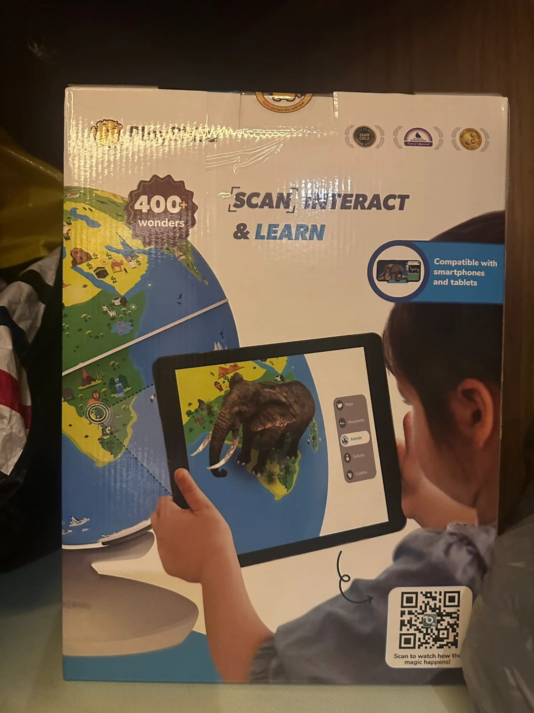 New -PlayShifu Orboot Augmented Reality Interactive Globe