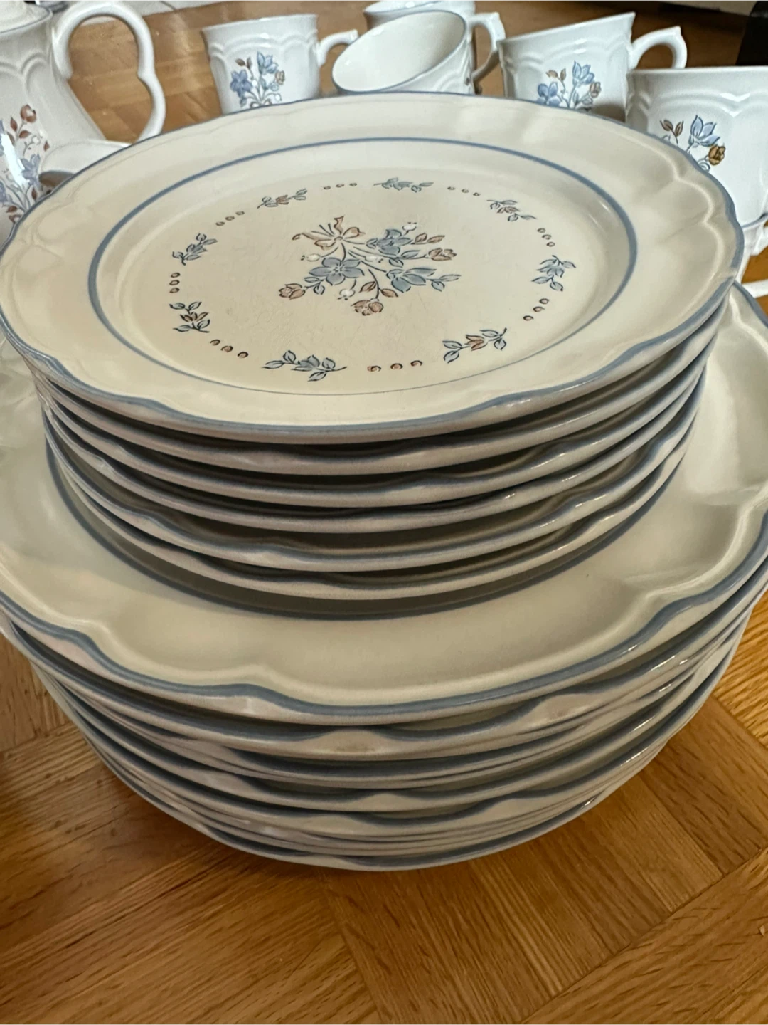 Cordella Bluet Stoneware - 58 Piece Set - photo 2