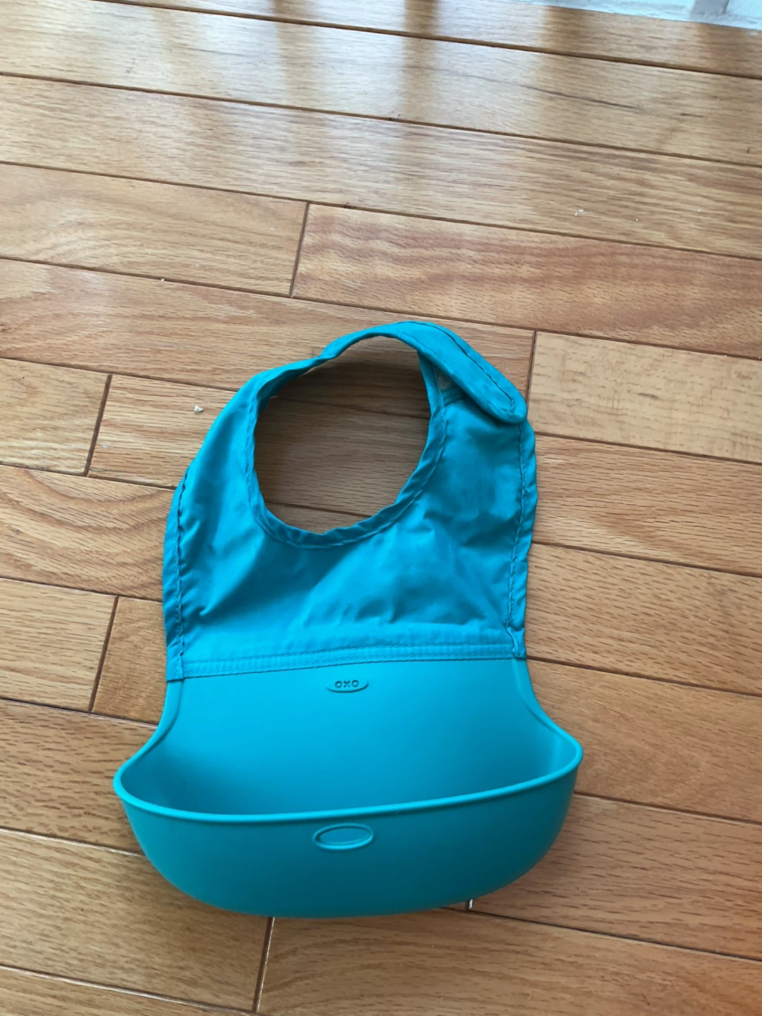 OXO Tot Roll Up Bib - Aqua