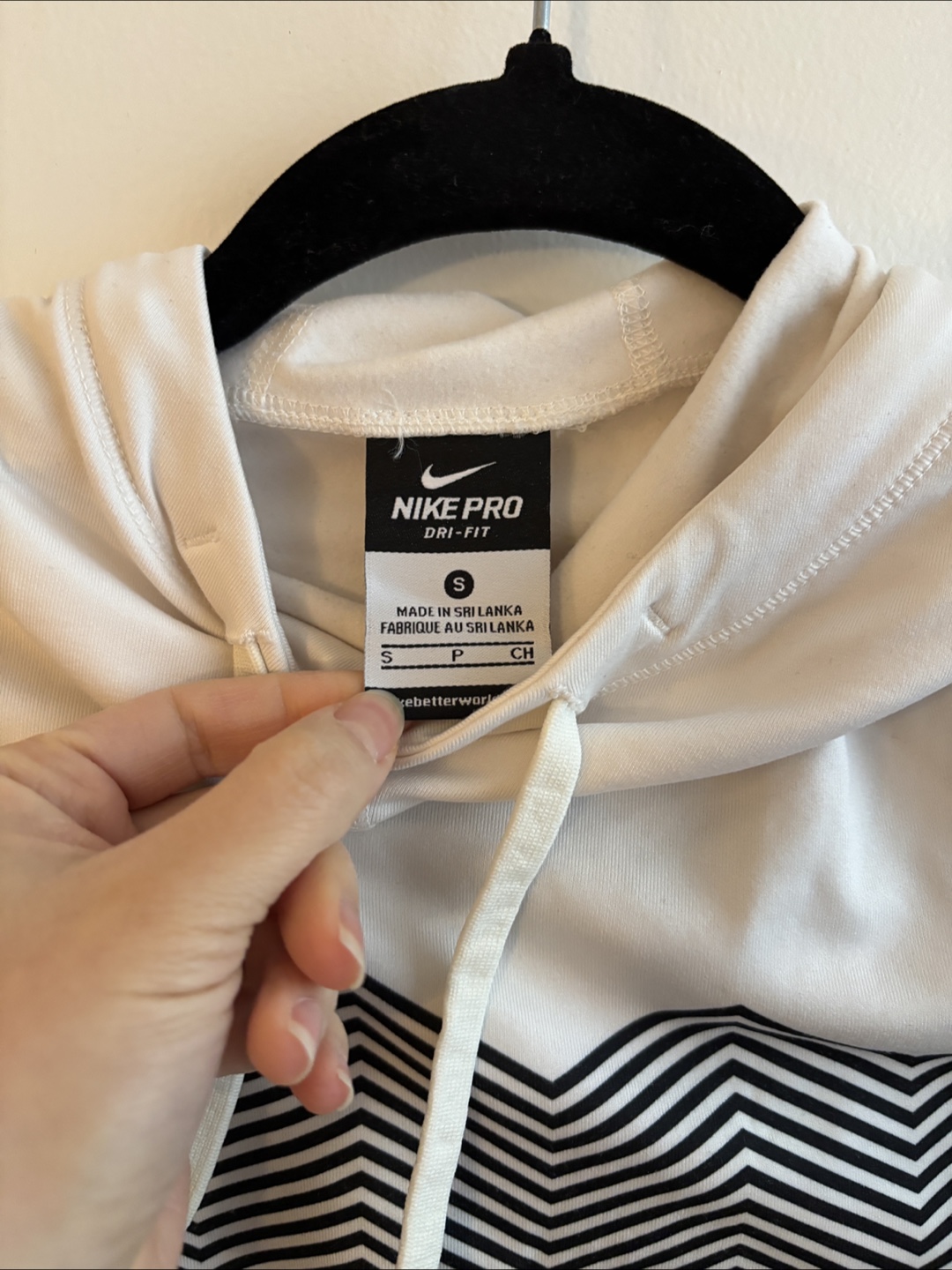 Nike Pro hooded long sleeve top - photo 3