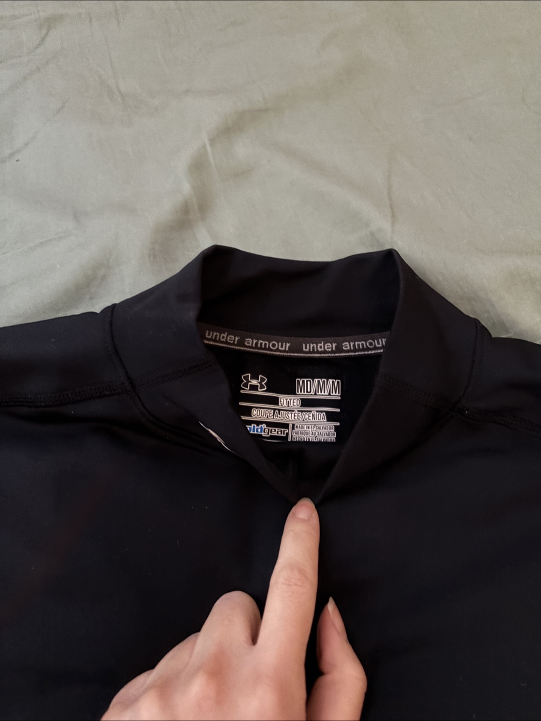 Under Armour Cold Gear mock neck long sleeve - photo 3