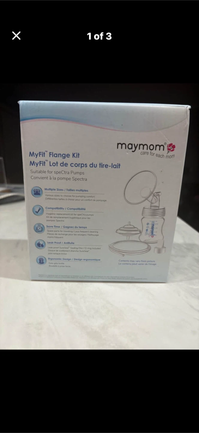 NEW ~ Maymom MyFit Flange Kit for Spectra Pumps