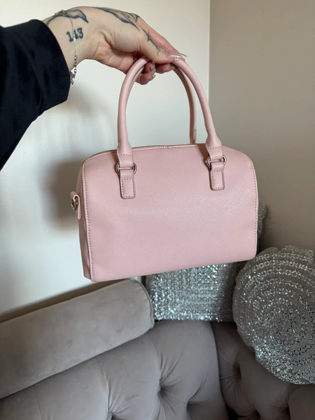 Guess Pink Satchel Handbag - photo 3