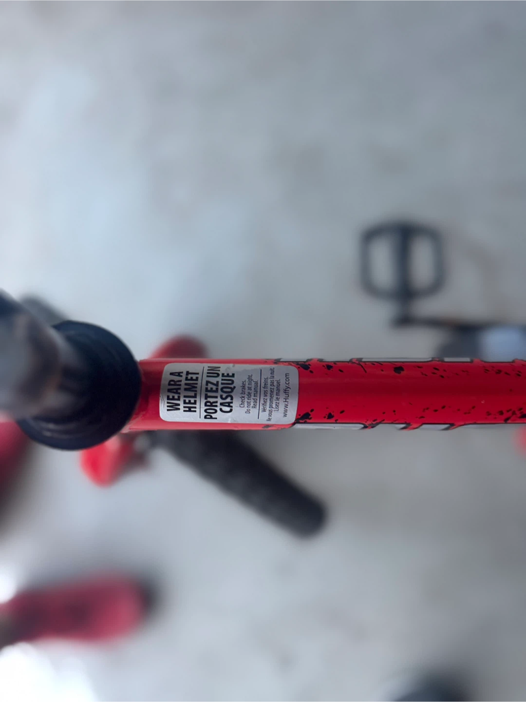 Red Huffy Kids Bike
