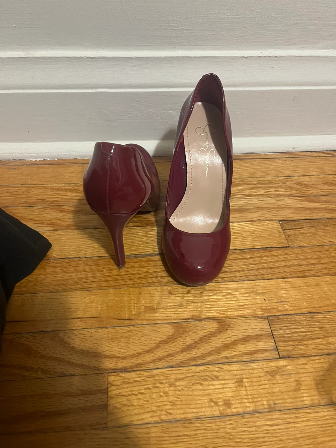 Jessica Simpson Wine Heels - Size 7.5 - photo 2