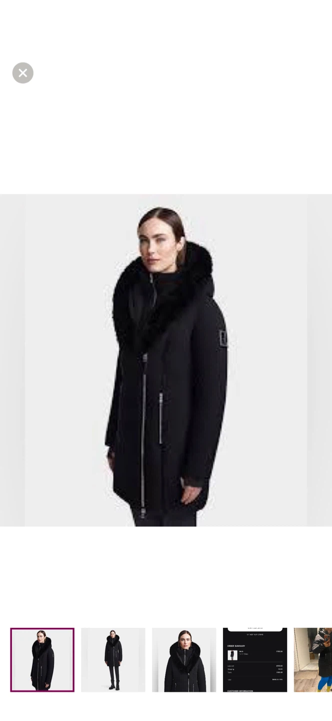 Rudsak Maia Black Winter Down Parka
