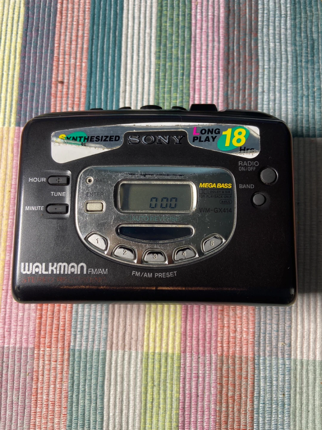 Vintage Sony Walkman Cassette Player