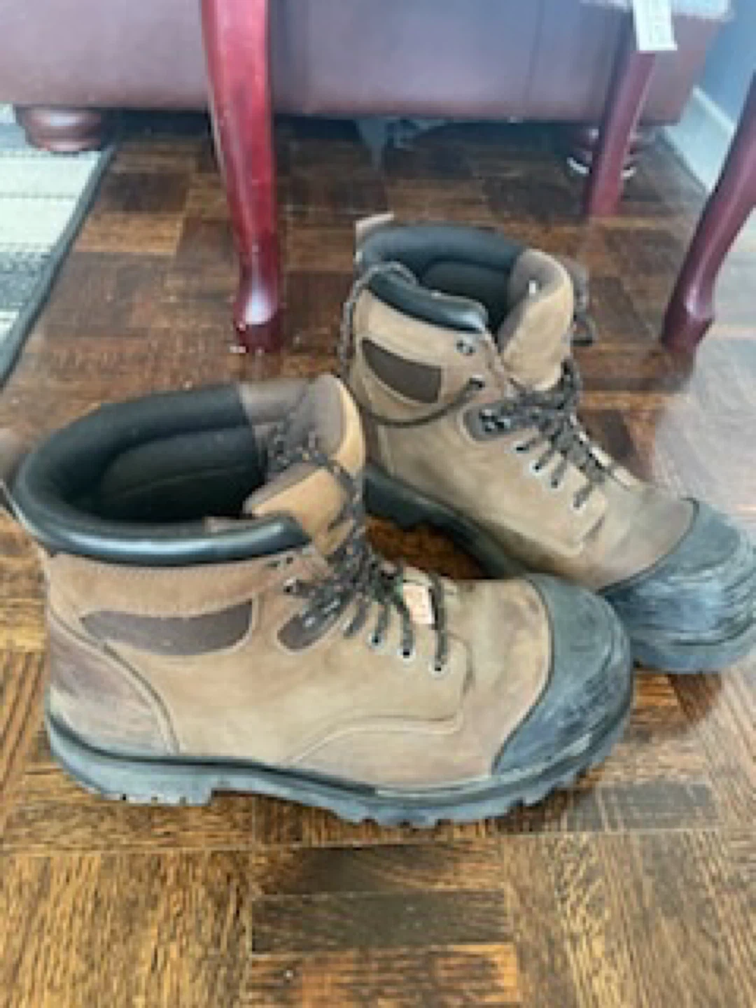 Men’s work boots size 10 - photo 4