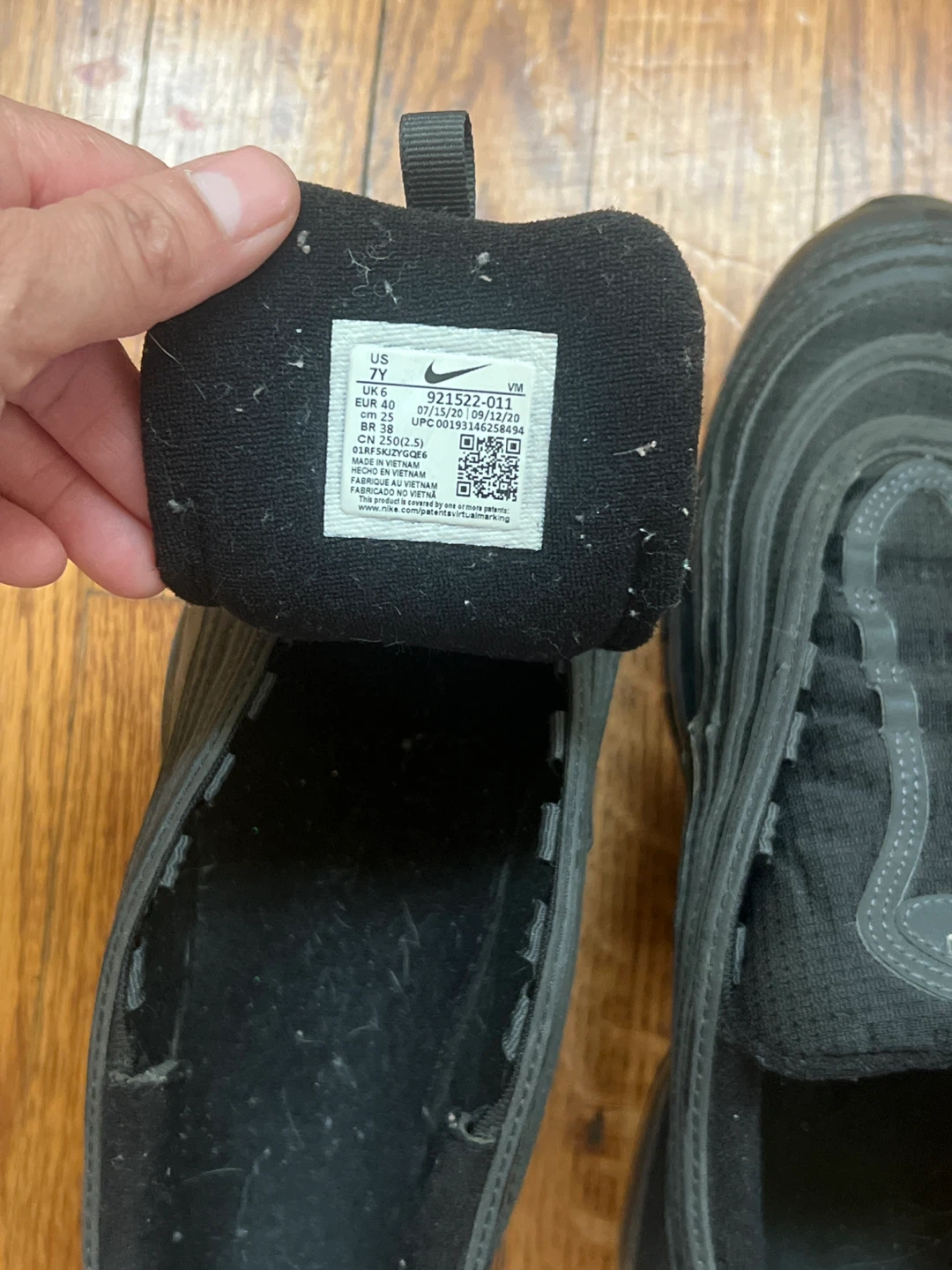Nike Air Max 97 Black, US 9 - photo 2