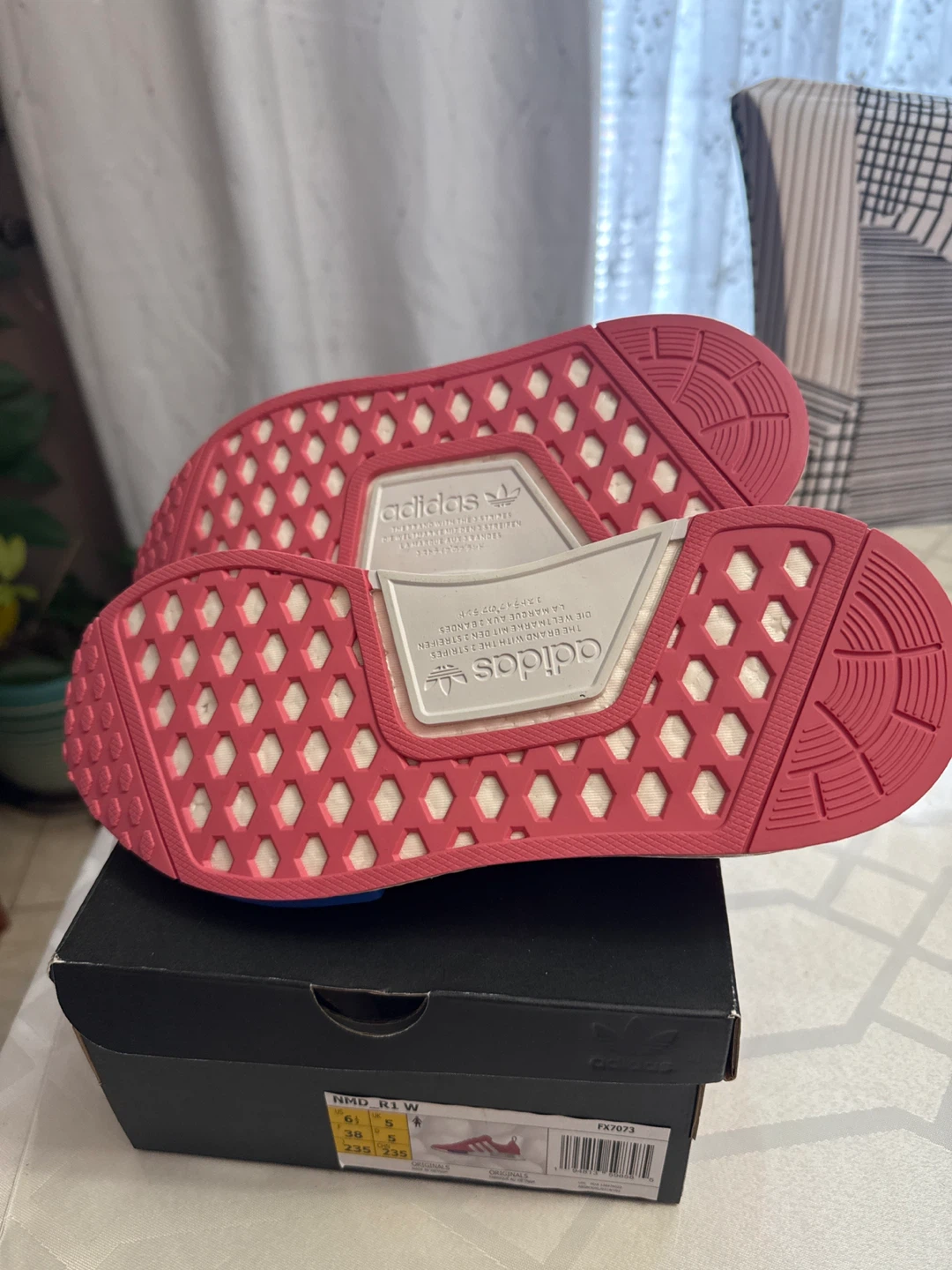 Adidas NMD_R1 W Pink Shoes - Size 6.5 - photo 4