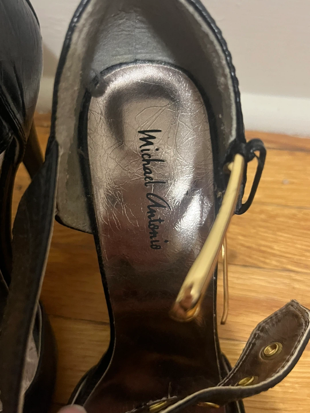 Michael Antonio Black Heels - Size 7 - photo 2
