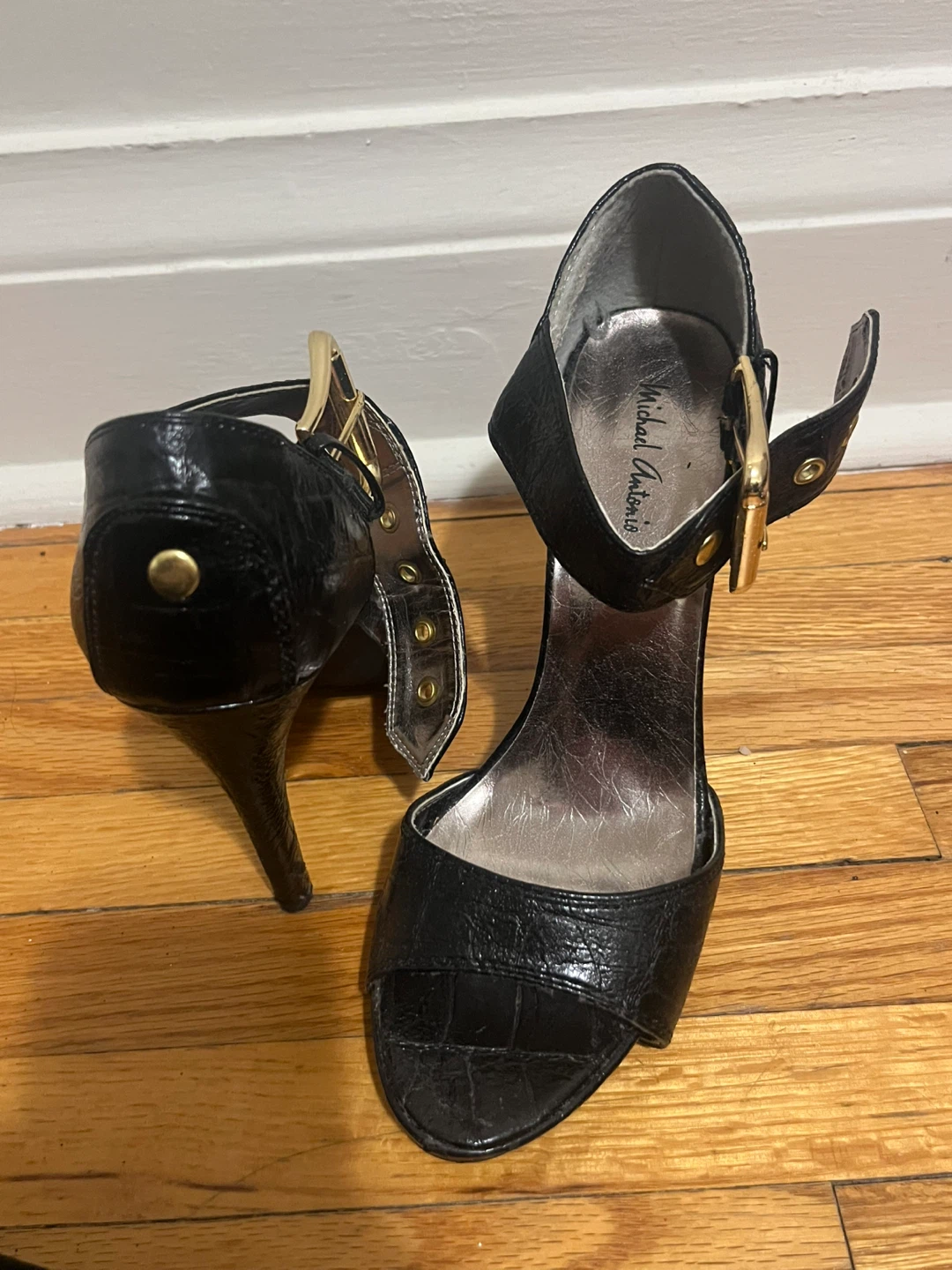Michael Antonio Black Heels - Size 7