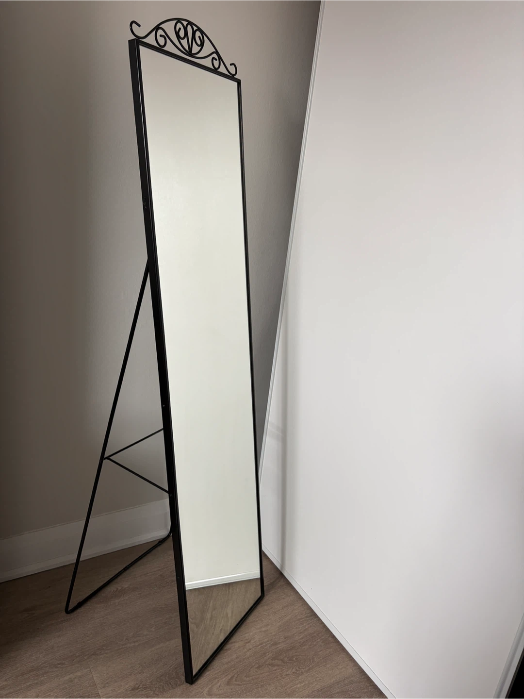 IKEA Karmsund Standing Mirror - Black