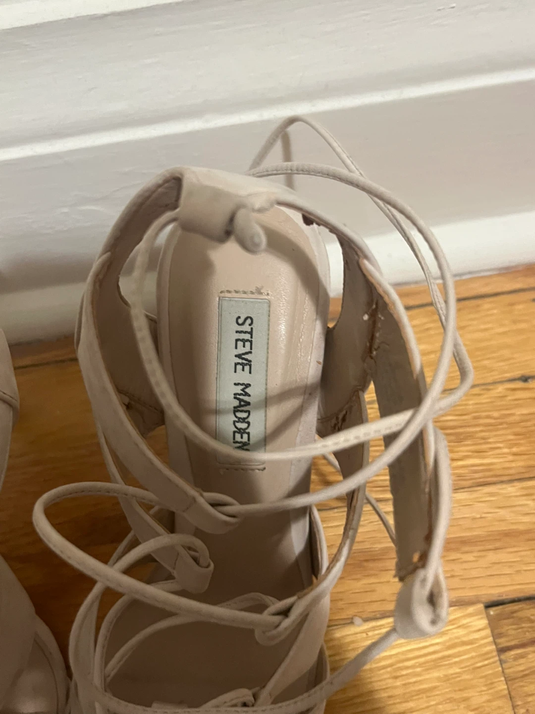 Steve Madden Lace-Up Heels - Size 7.5 - photo 3