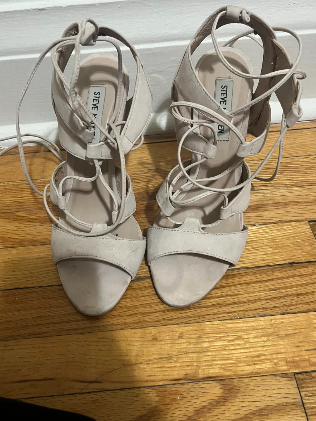 Steve Madden Lace-Up Heels - Size 7.5