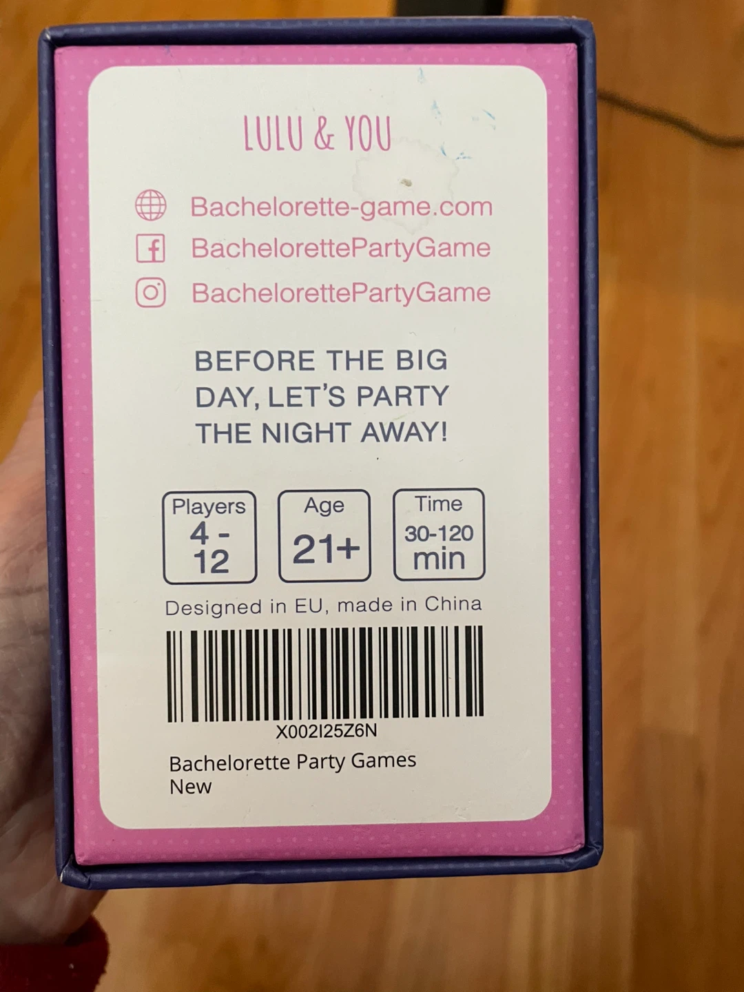 New Lulu & You Bachelorette Bash Party Game - photo 3