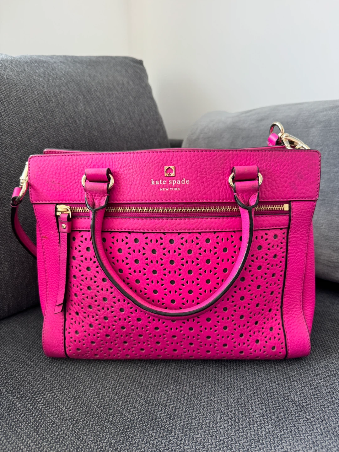 Kate Spade Pink Leather Handbag