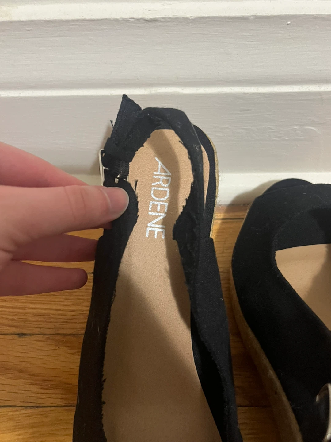 Ardene Espadrille Wedge Sandals - Size 8 - photo 3