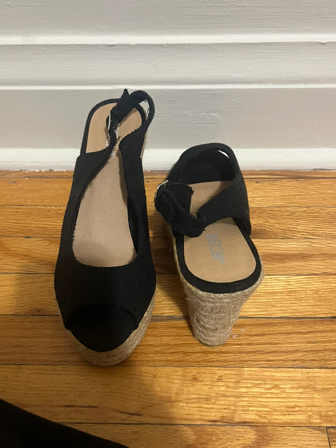 Ardene Espadrille Wedge Sandals - Size 8 - photo 2