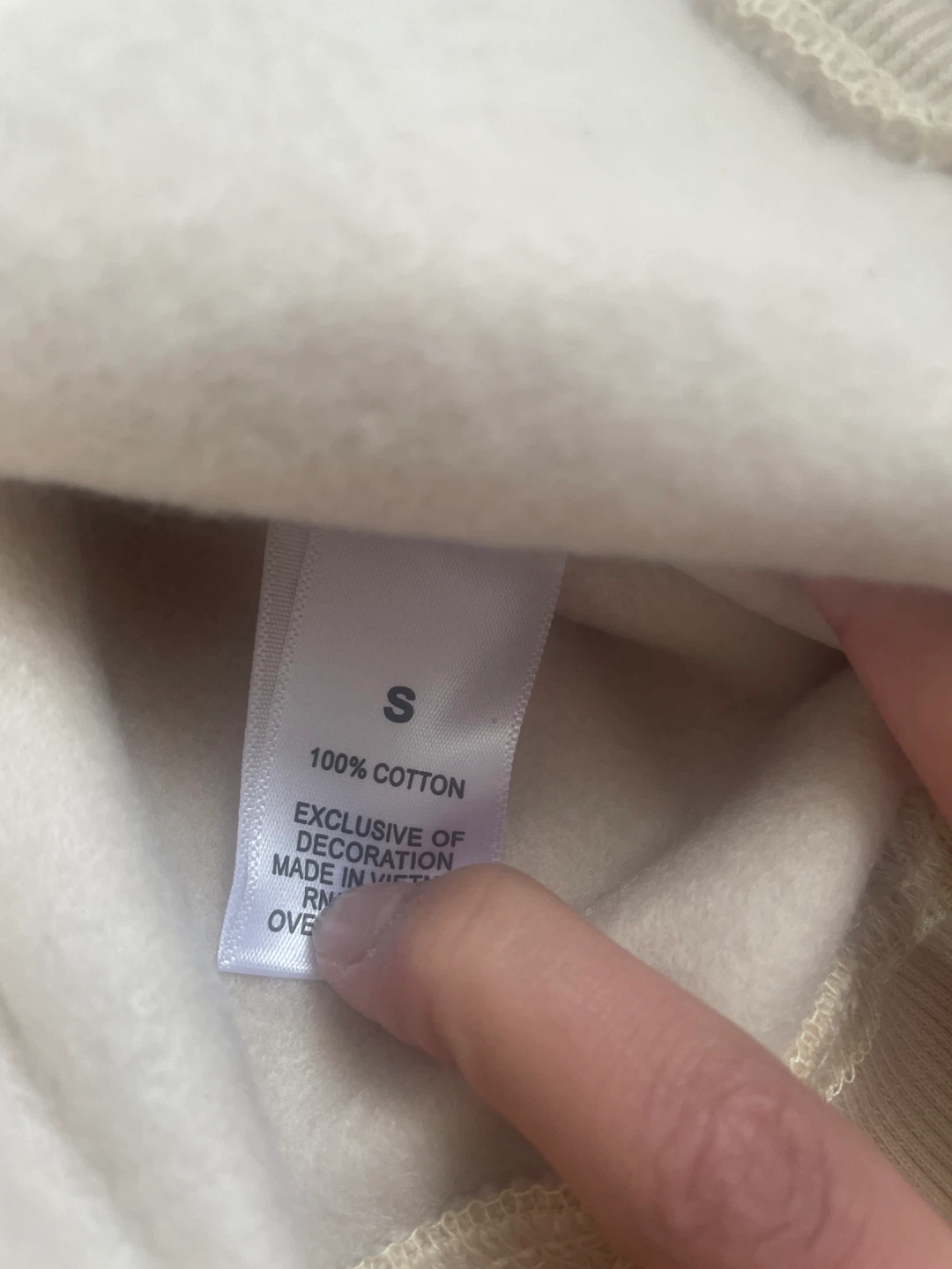New Essentials Fear of God Hoodie - Size S - photo 3