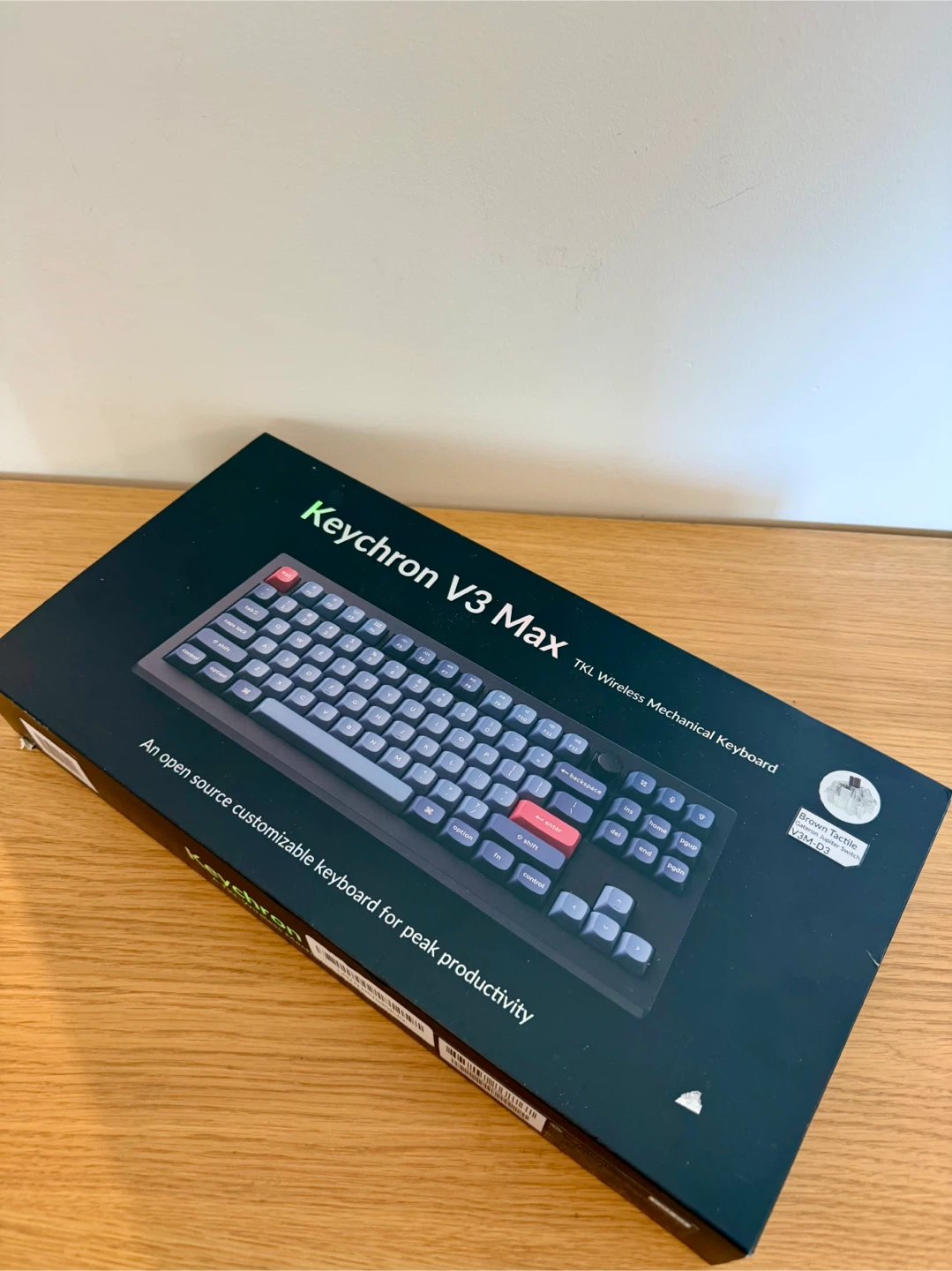 Keychron V3 Max TKL Wireless Mechanical Keyboard - New
