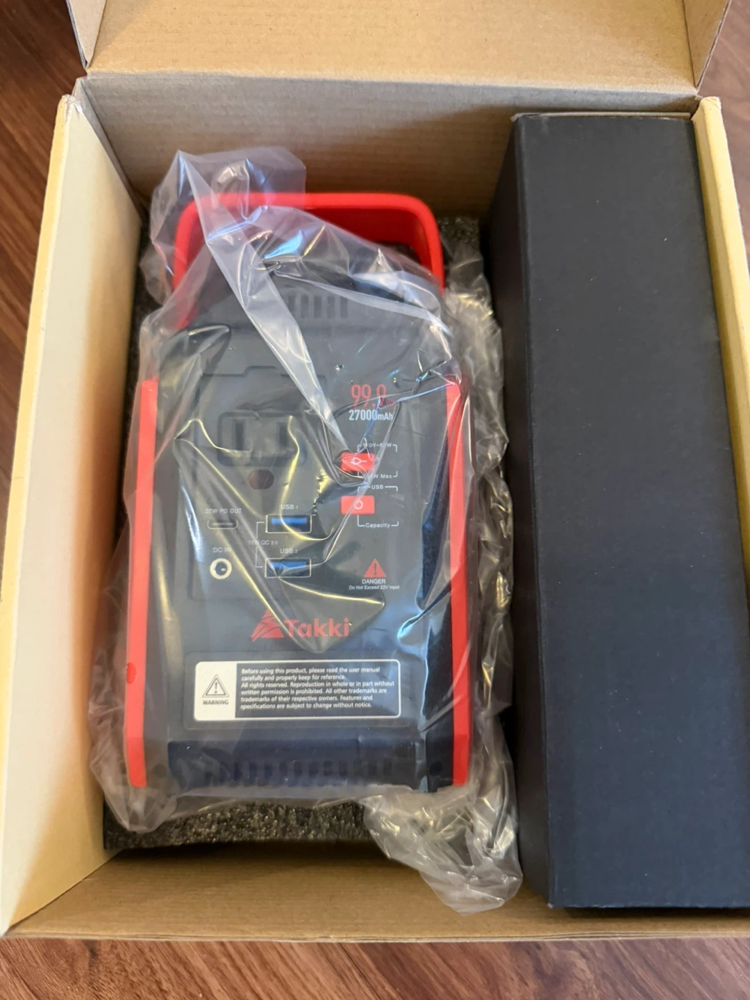 Takki Portable Power Station 99.9Wh - New in Box! - photo 2