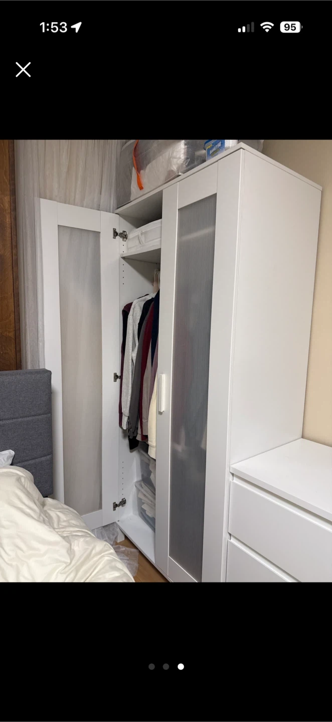 IKEA Wardrobe - White - photo 2