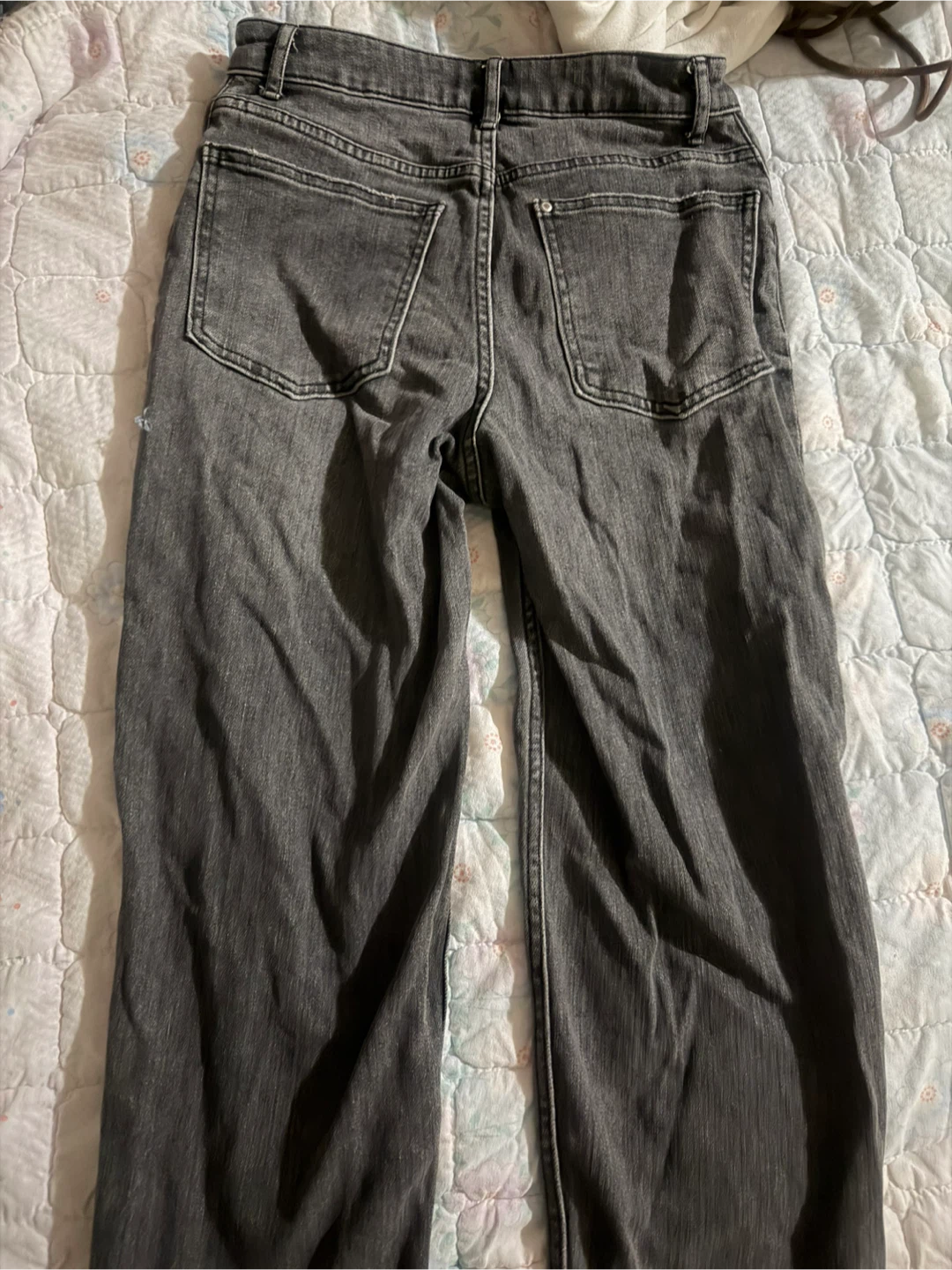 Dark Grey Denim Jeans H&M - photo 2