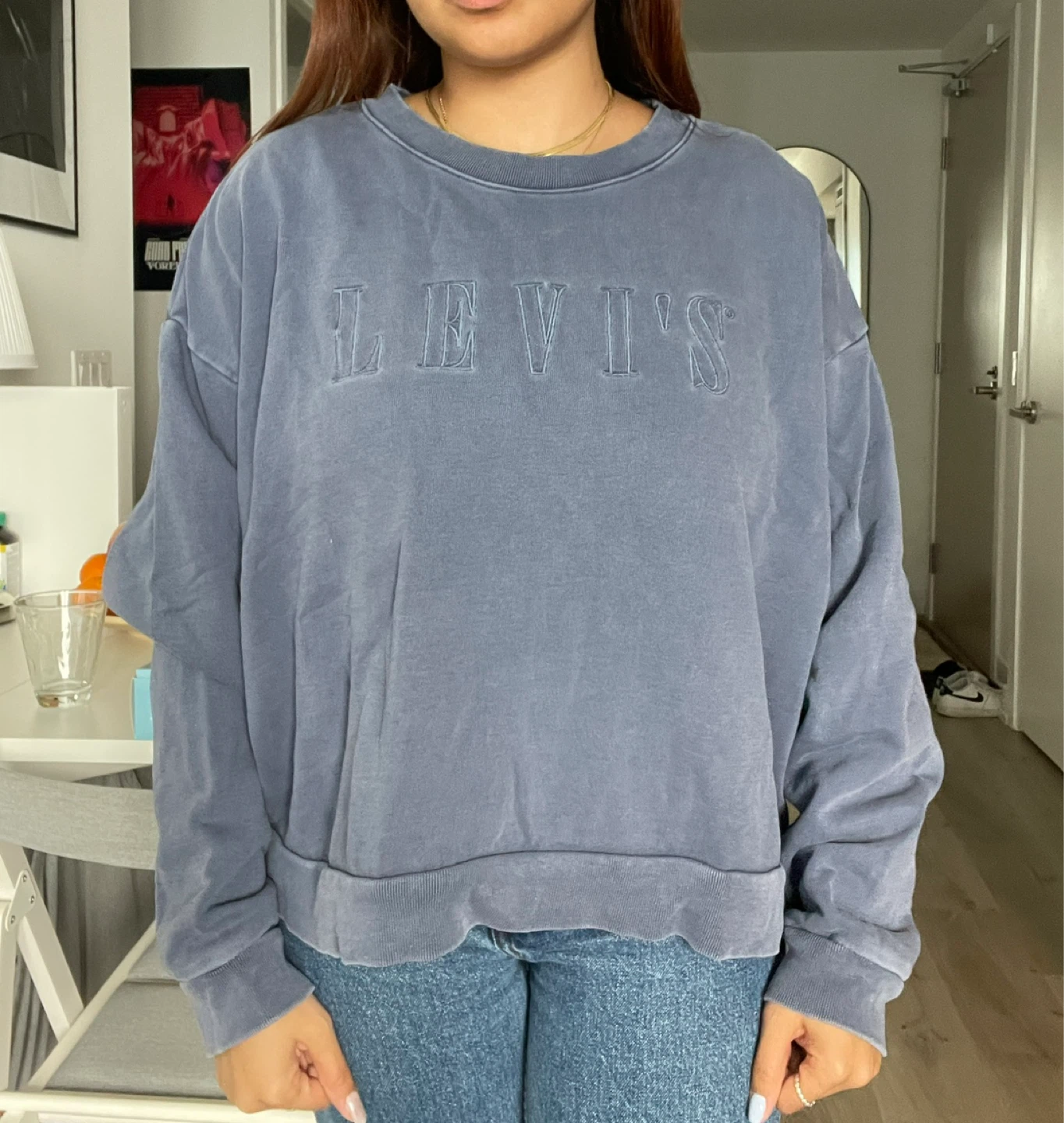 Levi's Blue Sweatshirt - photo 2