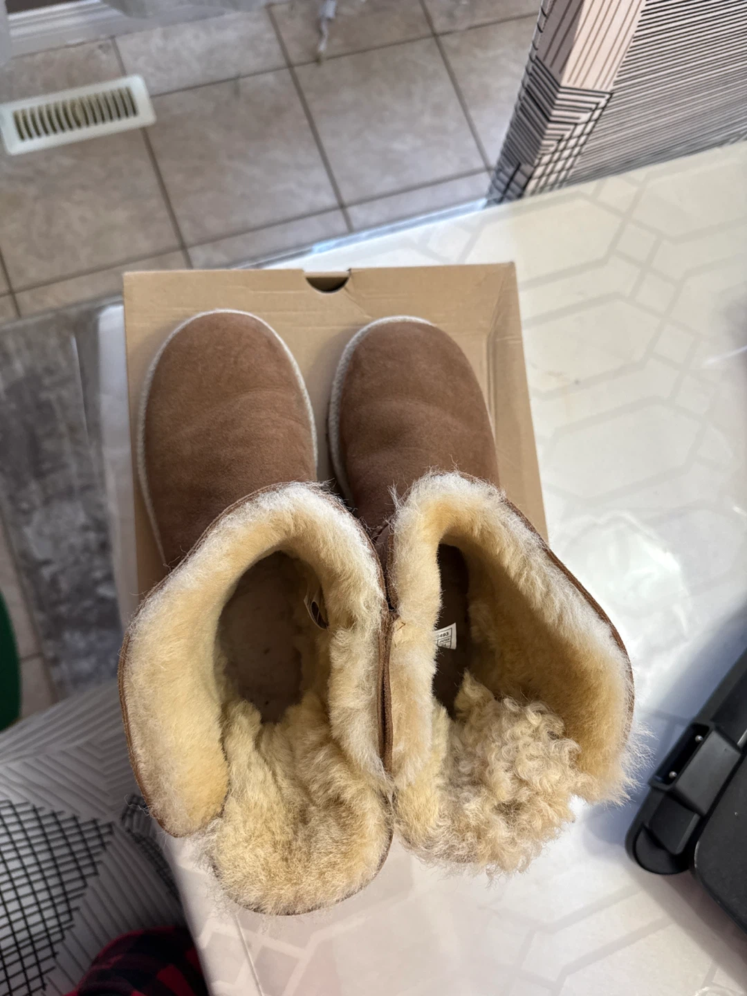 UGG W Selene Chestnut Boots - Size 7 - photo 4