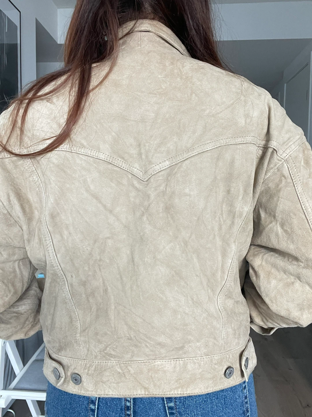 Levi's Suede Jacket - Size Small - photo 3