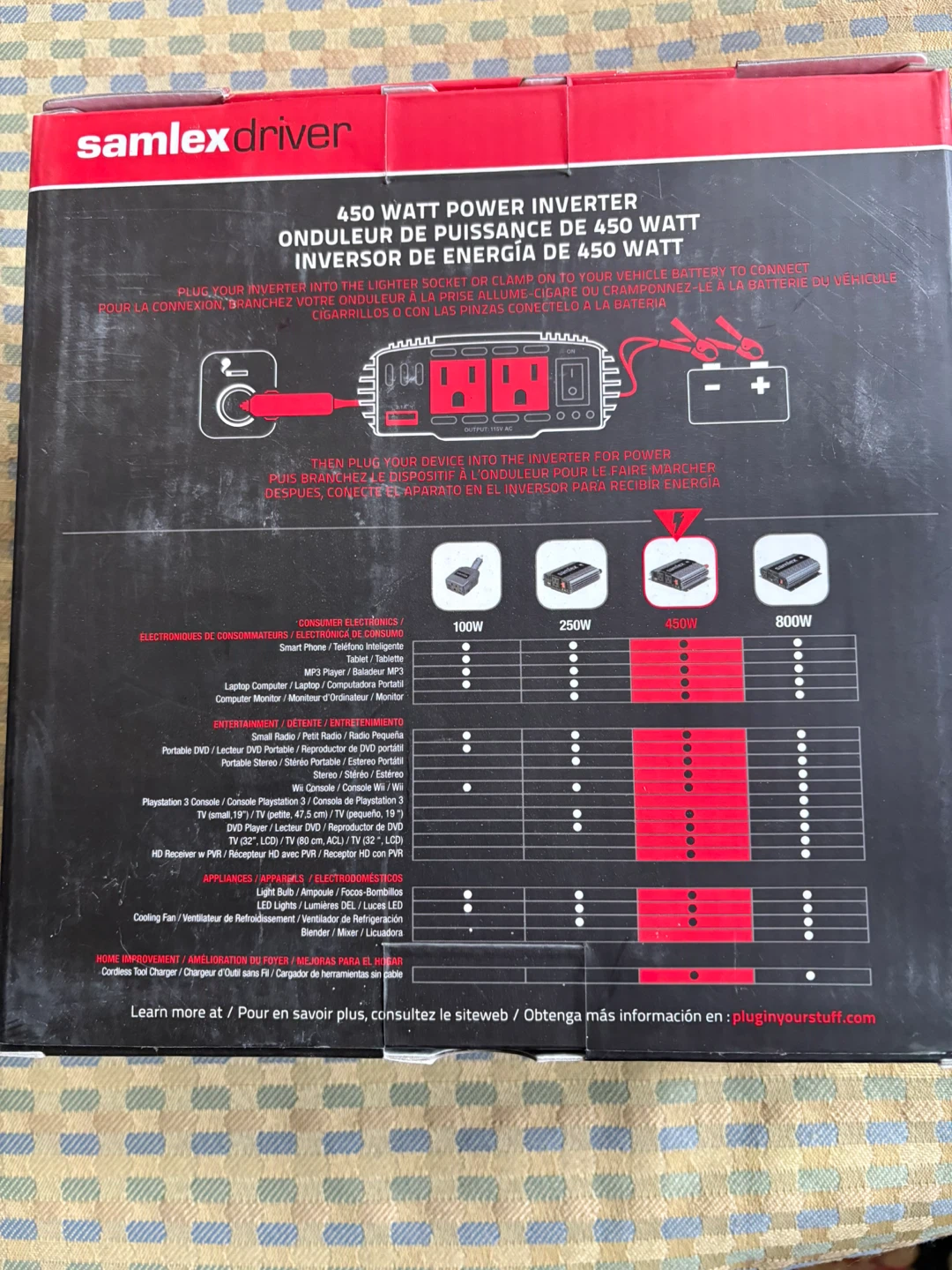 Samlex Driver 450W Power Inverter - New - photo 2
