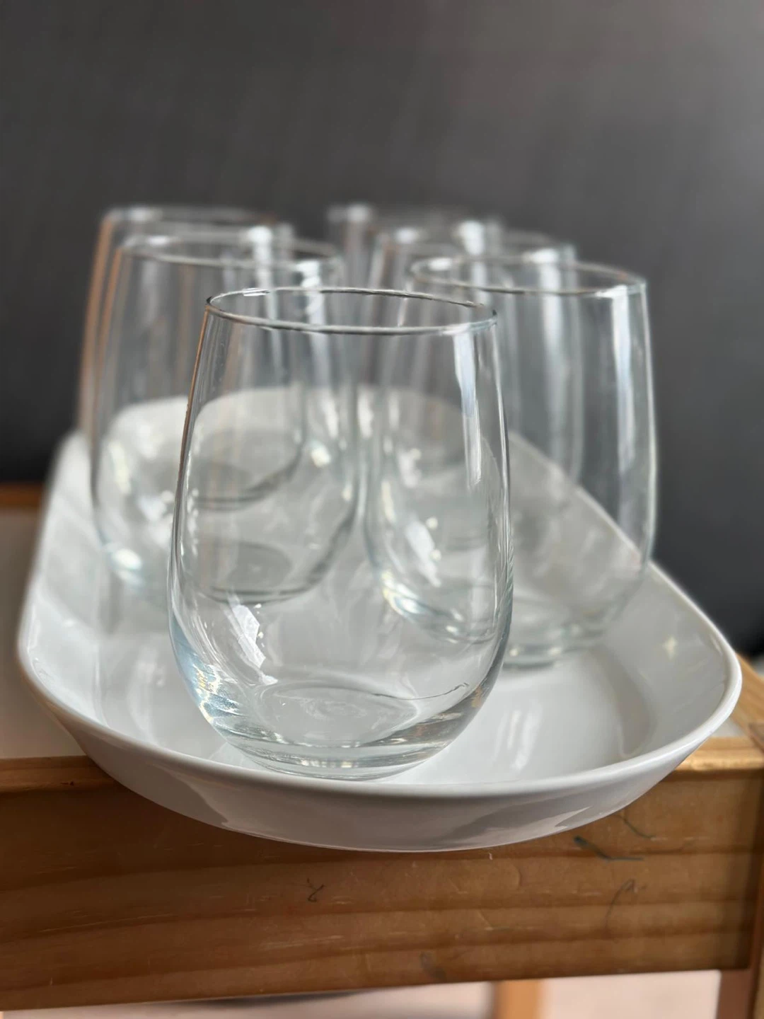 Stemless Wine Glasses (Set of 6)