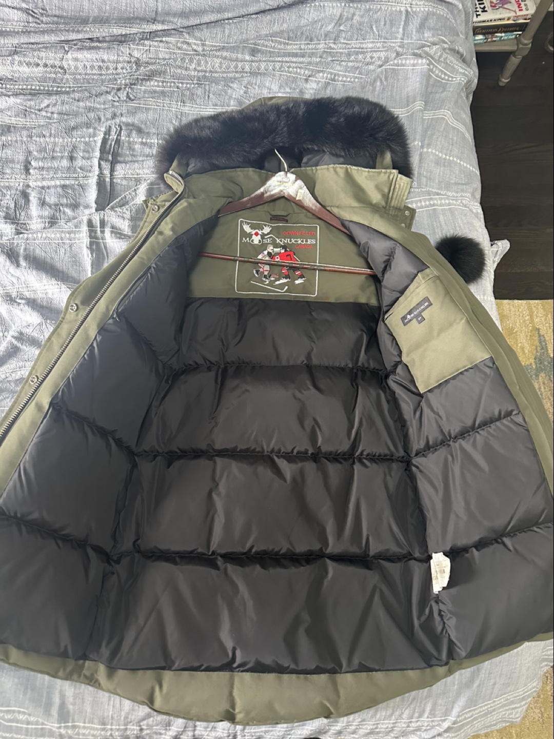 Moose Knuckles Down-Filled Winter Parka