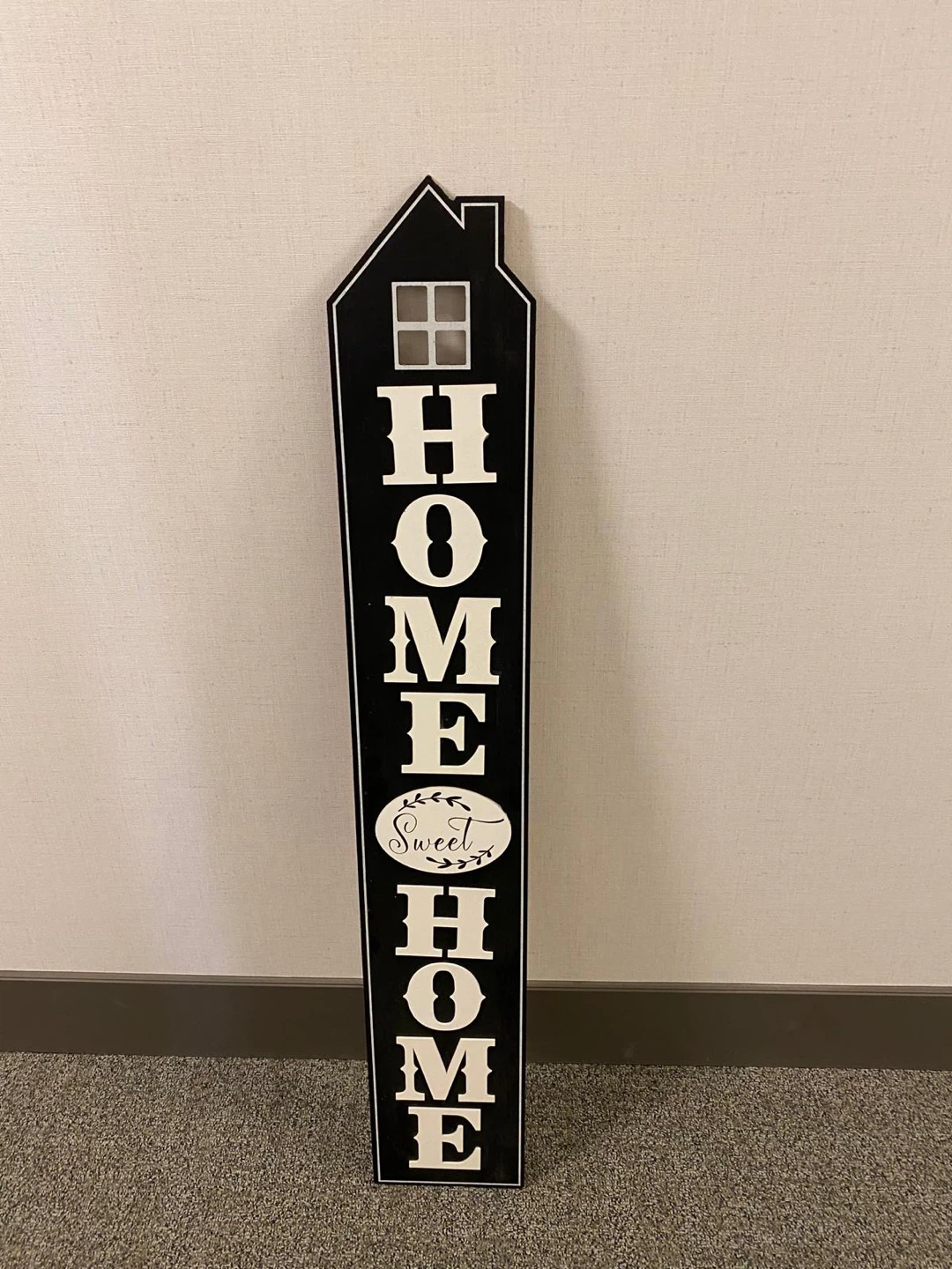 Home Sweet Home Sign - Black & White - photo 3