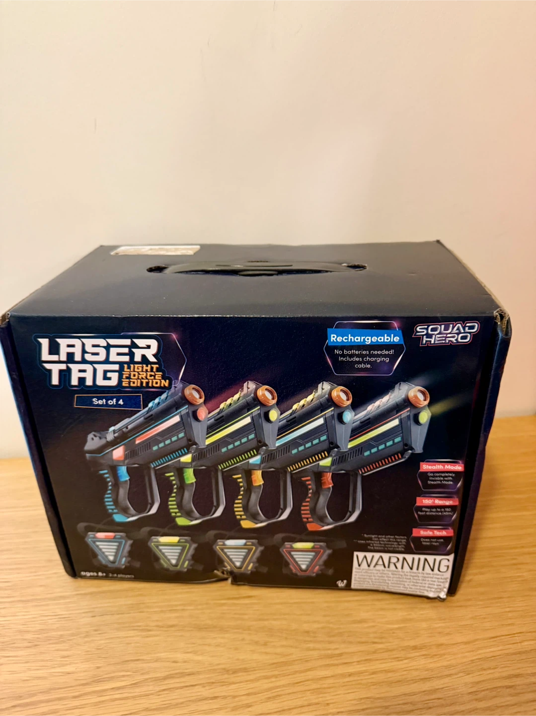 Squad Hero Laser Tag Light Force Edition Set of 4