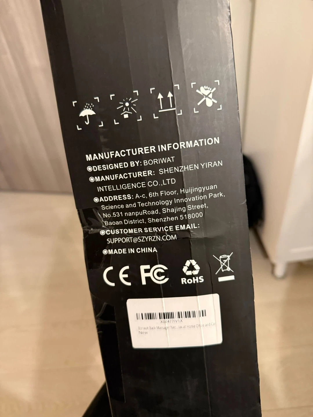 Boriwat Shiatsu Massage C Cushion - NEW! - photo 3