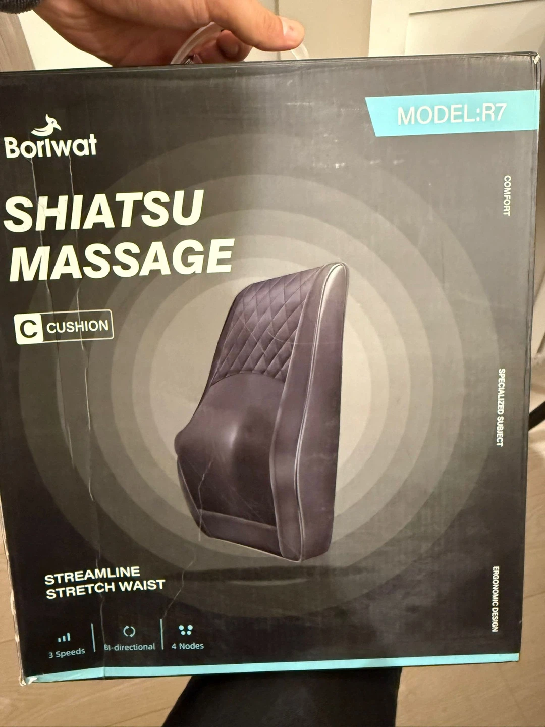Boriwat Shiatsu Massage C Cushion - NEW!