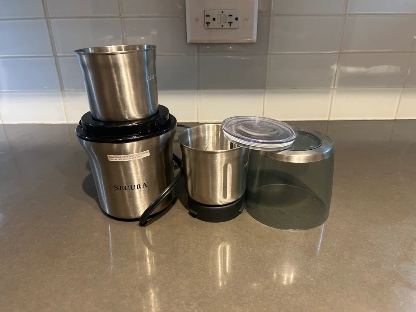 Secura Electric Coffee/Spice Grinder