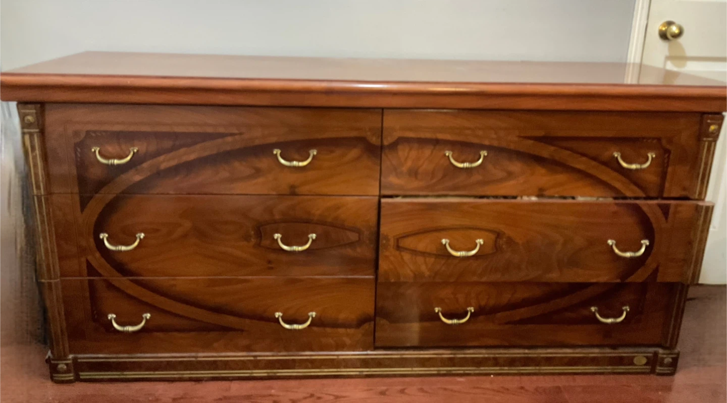 Vintage Wooden Dresser