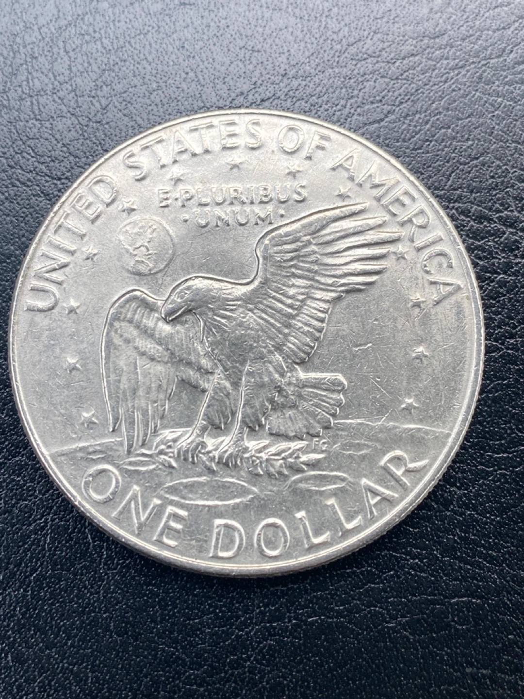 1977 Eisenhower One Dollar Coin - photo 2
