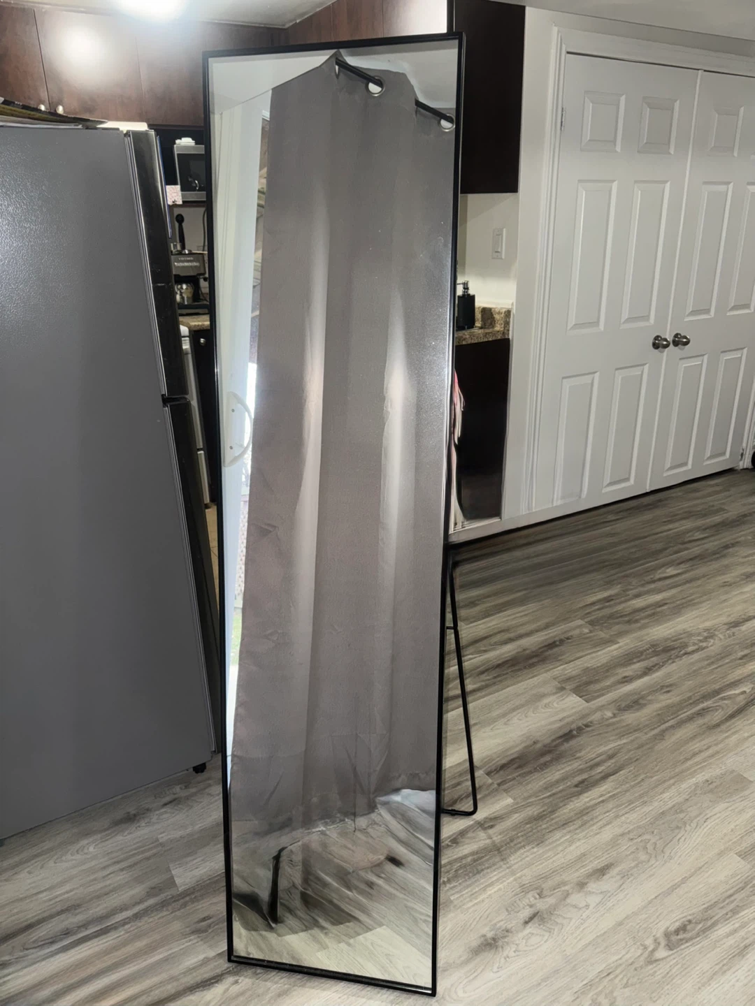 Full Length Mirror with Stand - Black - photo 2